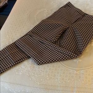 Gold & Black herringbone slacks